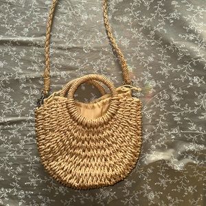 Straw bag